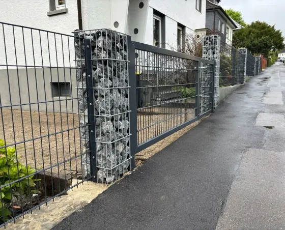 Gabionen und Steinzäune in Siegen - fachgerechte Ausführung vor Ort